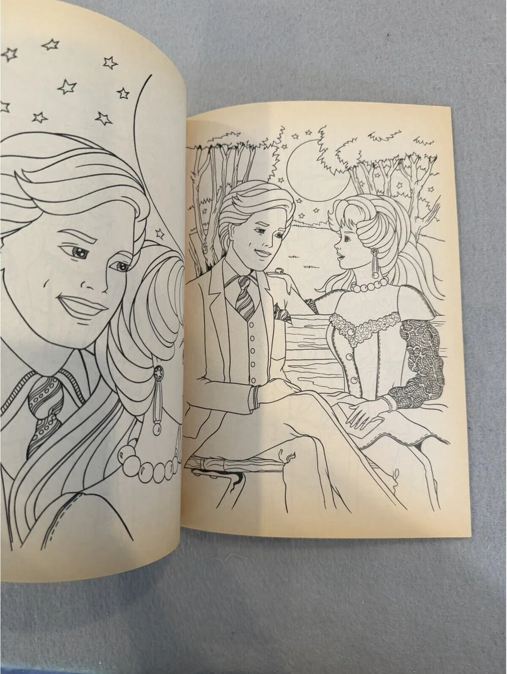 Vintage 1998 Barbie Giant Color/Activity Book Golden Books New Unused Rare